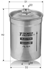 TECNECO FILTERS in89 -  IN89 ФИЛЬТР ТОПЛИВНЫЙ TECNECO